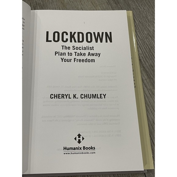 Lockdown: The Socialist Plan to Take Away Your Freedom by Chumley, Cheryl K. - Picture 9 of 9